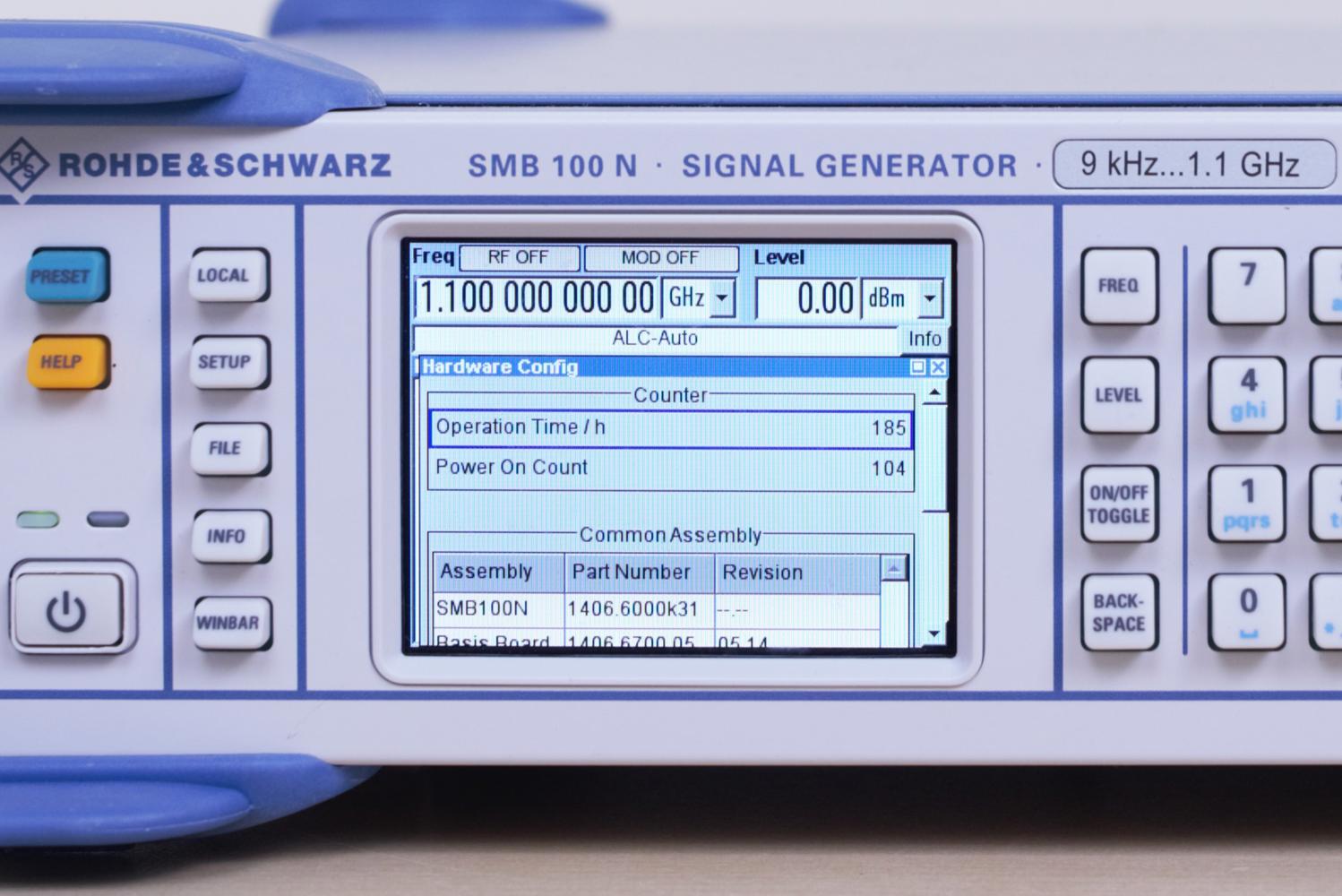 Генератор сигналов Rohde & Schwarz SMB100N